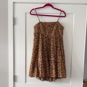 Shona Joy Floral Brown Mini Dress